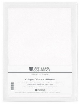 Janssen Collagen dermafleece d-contract hibiscus (Коллаген с экстрактом гибискуса), 1 шт